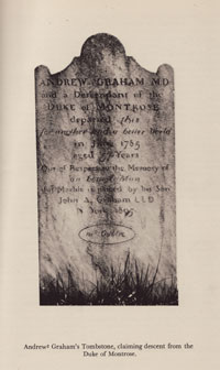 Andrew Graham Tombstone